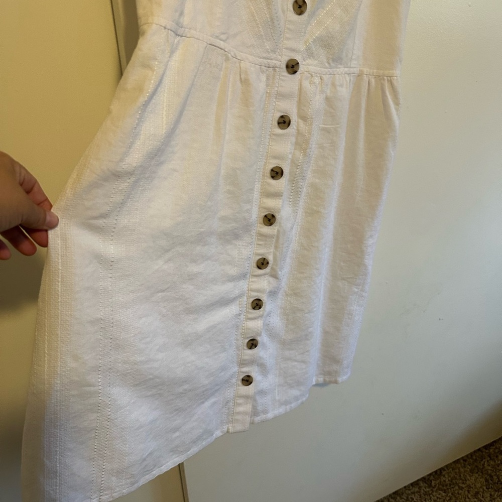 Universal Thread White Button-Down Mini Dress - Picture 10 of 12